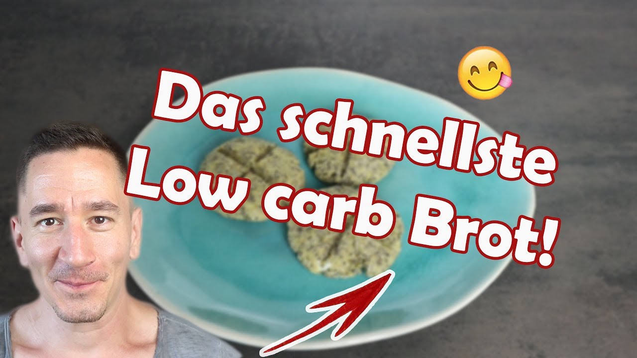 Die schnellsten Low Carb Br&ouml;tchen der Welt -  Keto Br&ouml;tchen in 3 Minuten
