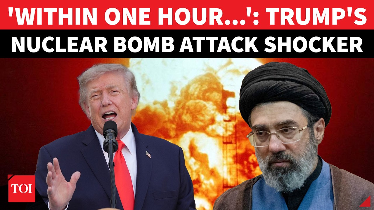 'Iran Will Drop Nuclear Bomb Within 1 Hour': Trump Shocks World With Biggest Bombshell Yet