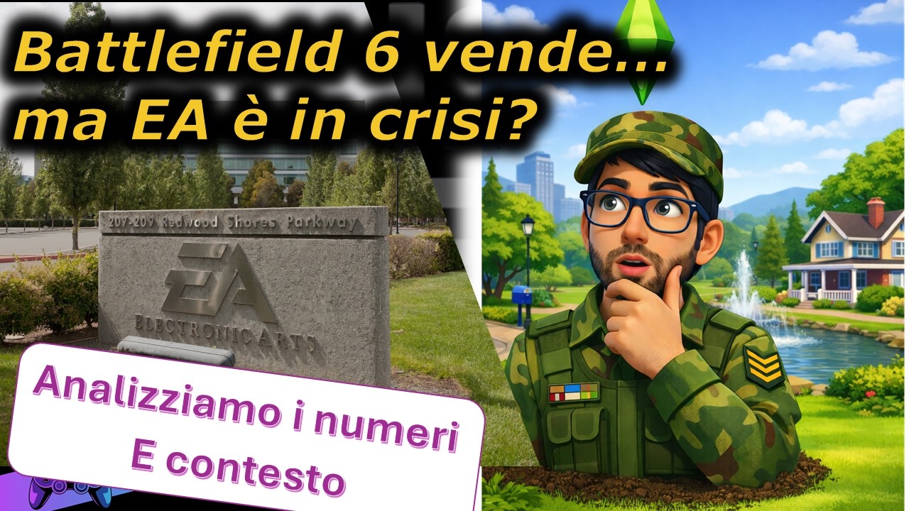 Battlefield 6 vende… ma EA è in crisi?