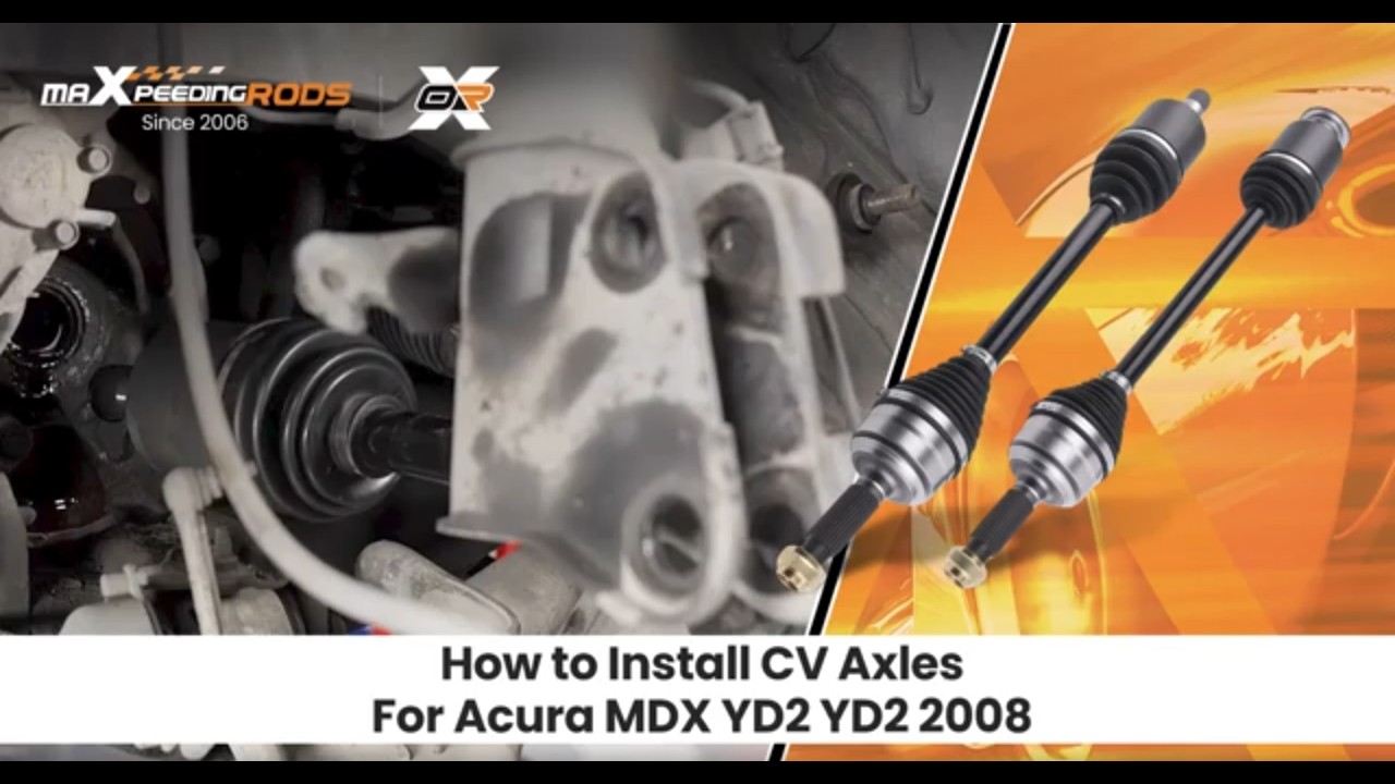 How to Install the CV Axles for Acura 2008