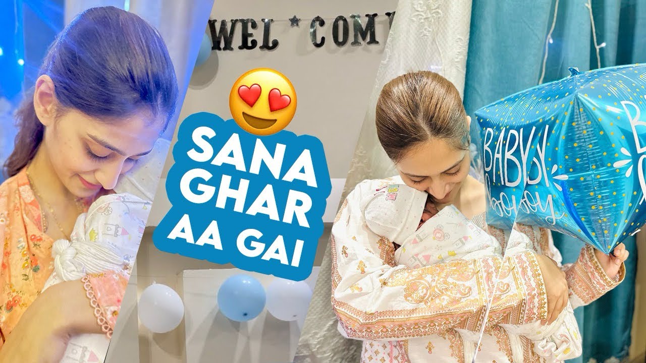 Sana aur baby ghar aa gaye😍🦋 | fireworks bhi kiye 🎇 | Part 2