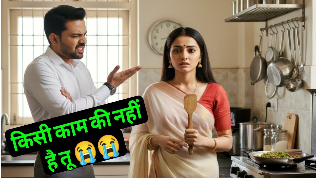 पति के तानों से परेशान होकर पत्नी मायके चली गई, जब हकीकत पता चली,फिर जो हुआ.. Emotional