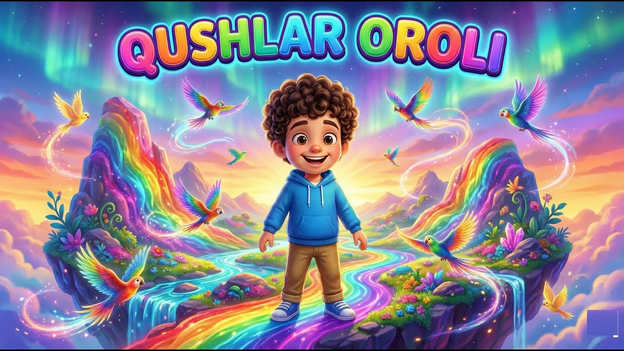 Rangli Qushlar Oroli — Fantastik 3D Bolalar Ertaki