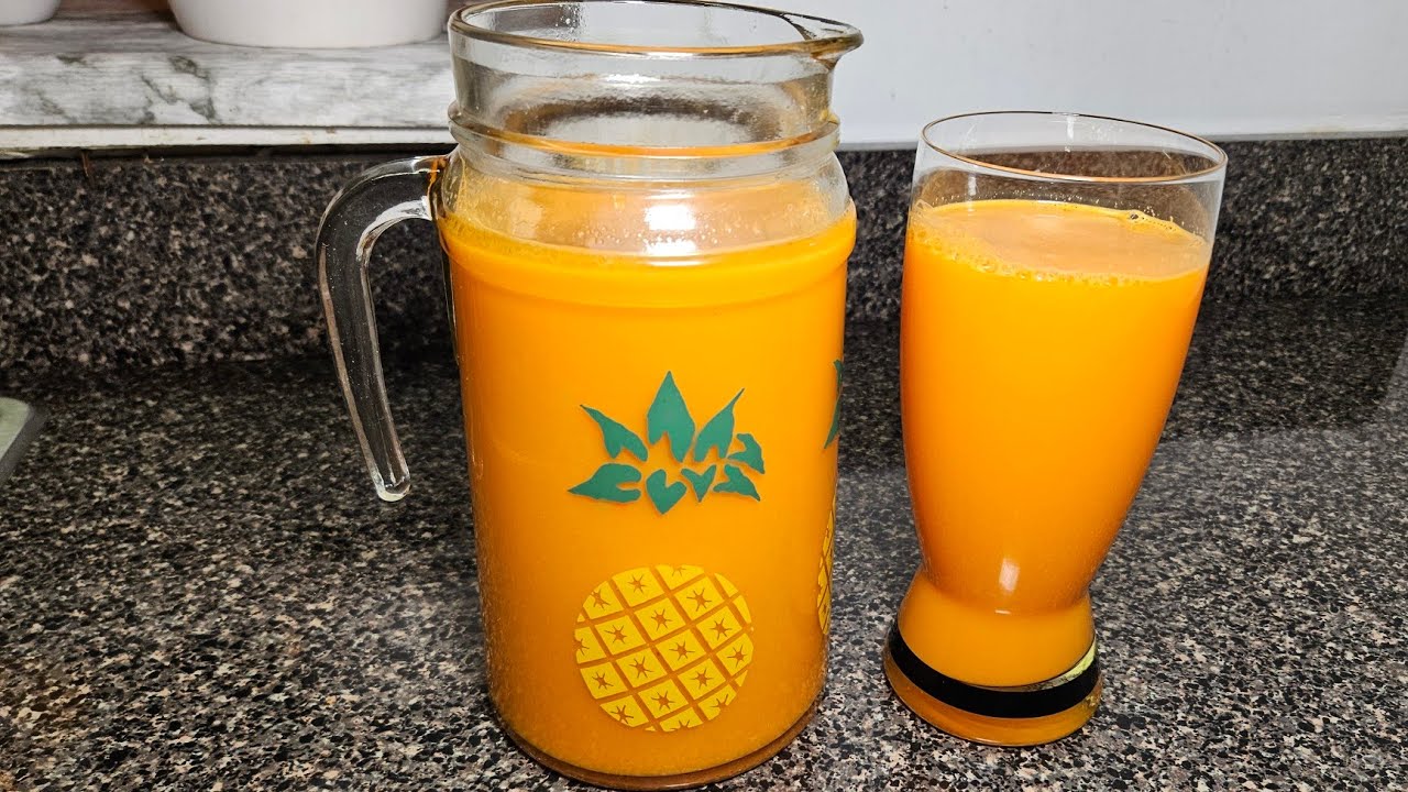 Carrot Pineapple Juice (NO SUGAR)