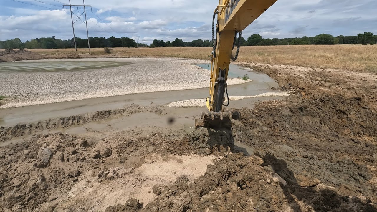 Neck Deep In The Mega Pond Clean Out!