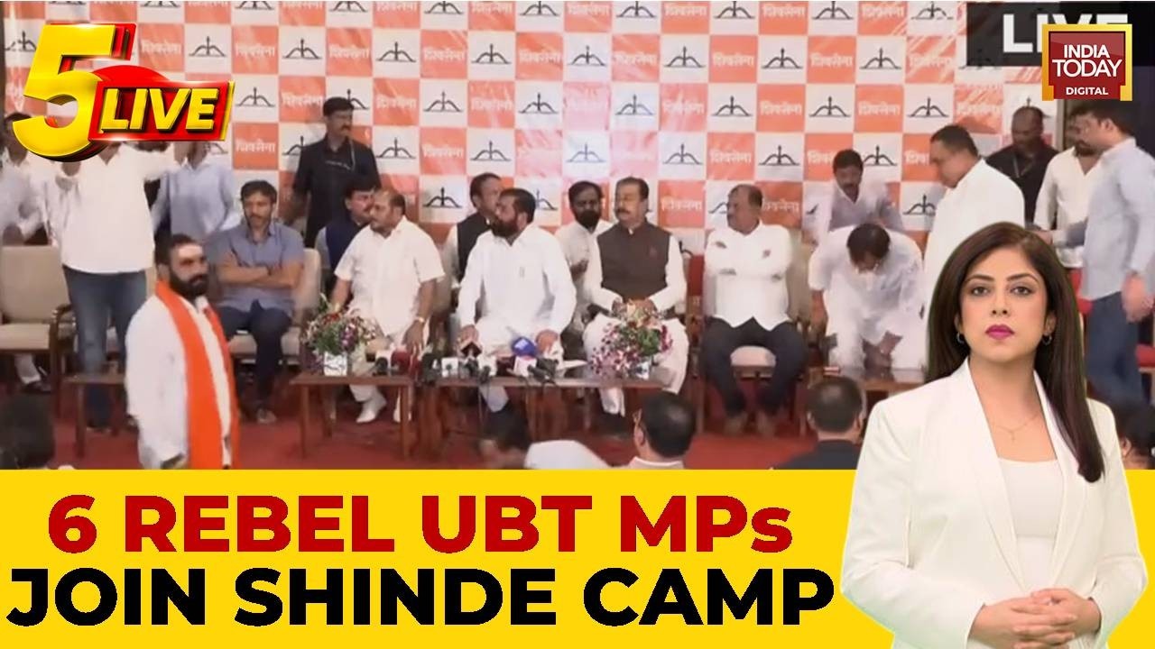 Six UBT MPs Join Shinde Sena In Big Maharashtra Political Development To Avoid Anti-Defection Law