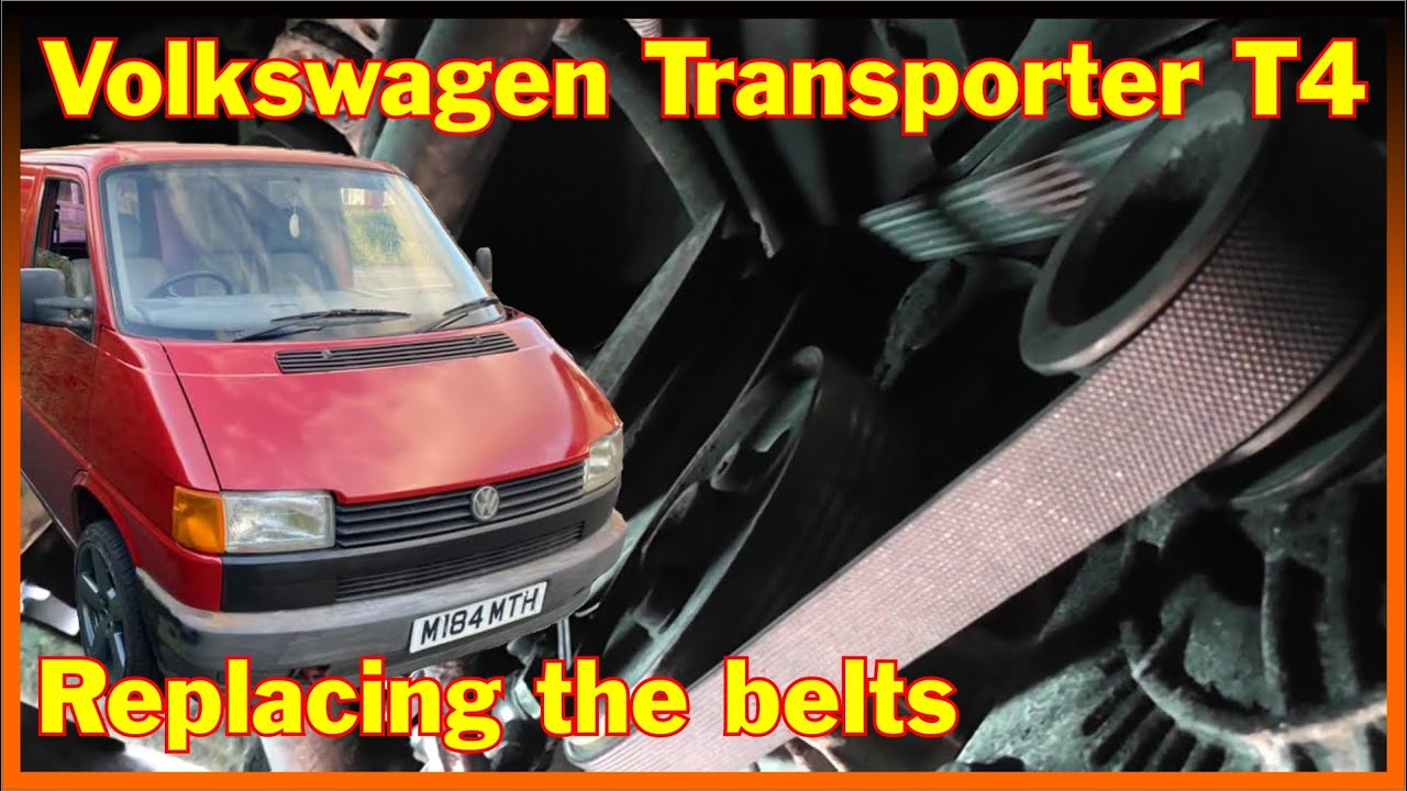 VW T4 power steering and alternator belts - 1.9D 1X engine