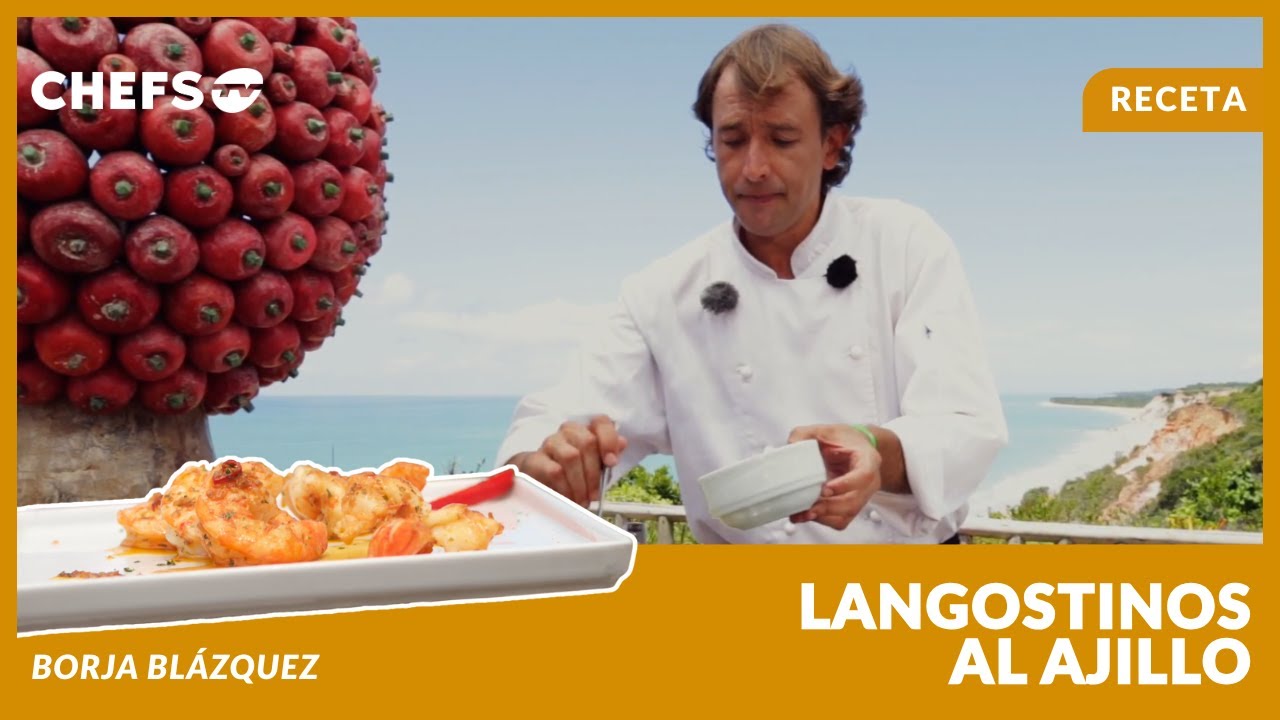 BORJA BLÁZQUEZ LANGOSTINOS AL AJILLO