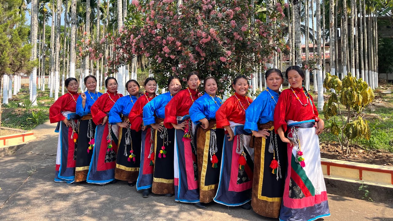 New Tibetan Gorshey  #tibetangorshey #coverdance #mundgod #happyweekend#tibetandance