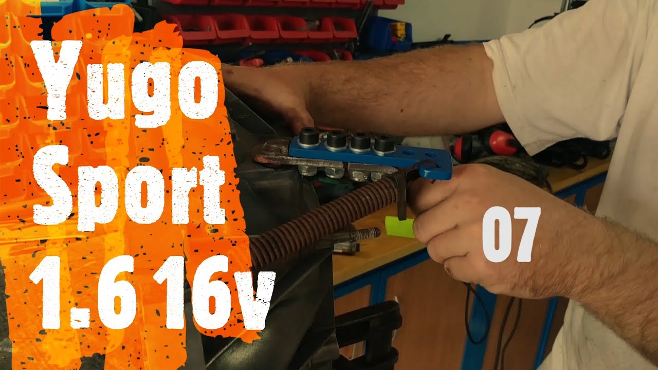 Zamena prenosa, skracivanje hoda kvacila i po koja caka - Yugo Sport 1.6 16v ( Epizoda 7 )