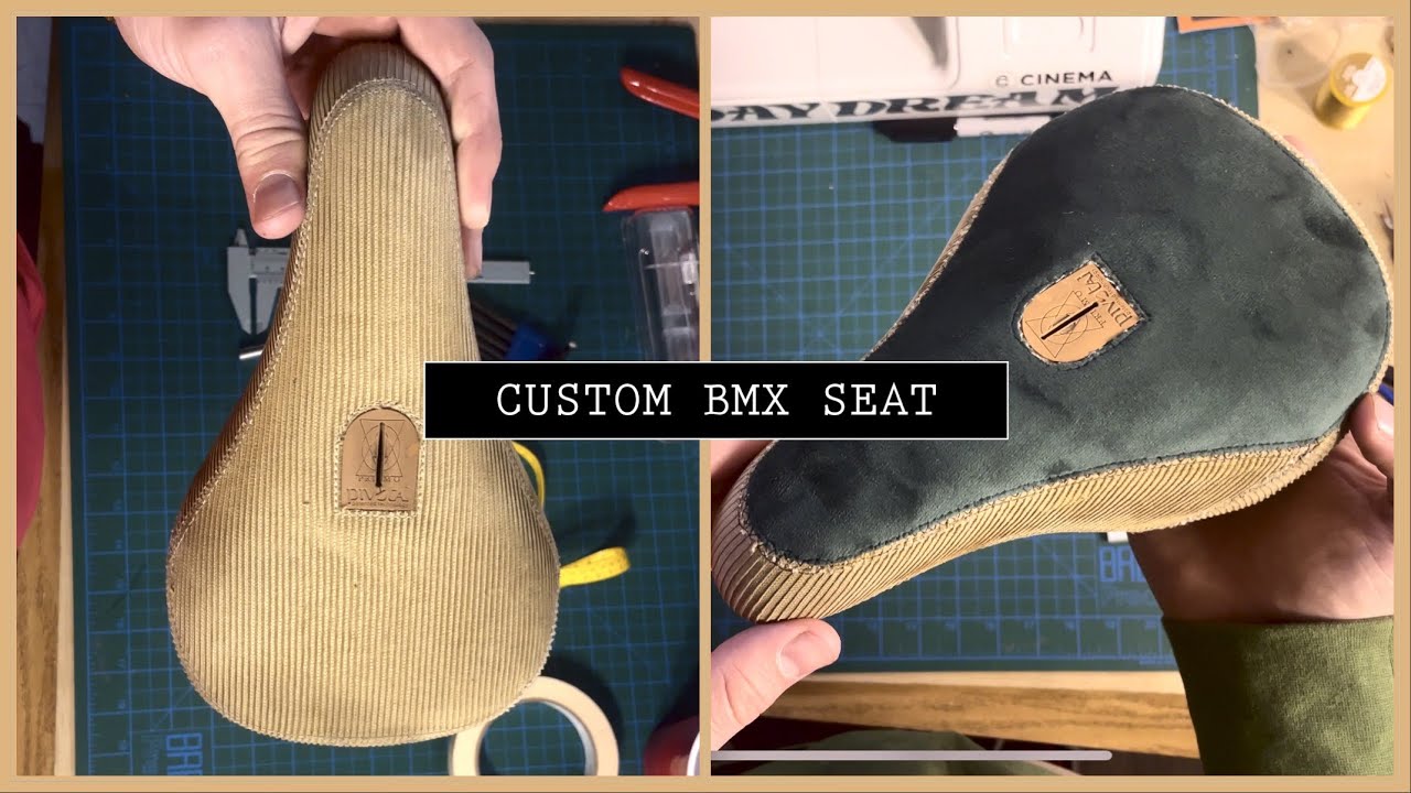Making a custom BMX seat + new project reveal