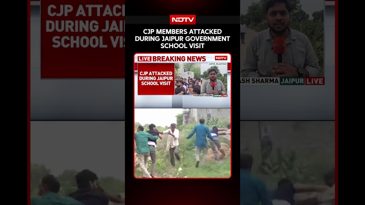 CJP Members Attacked During Jaipur Government School Visit