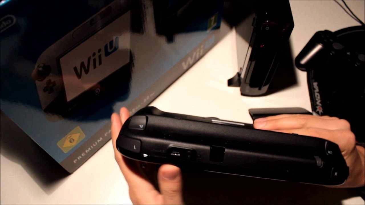 Wii U Gamepad, présentation de la manette à écran tactile