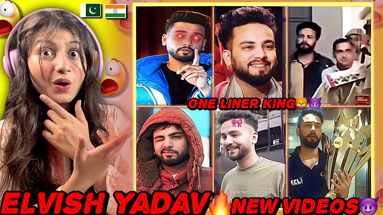Pakistani reaction On Elvish Yadav dangerous😈 attitude videos🔥💸 elvish vs ijaz 😱New shorts🔥