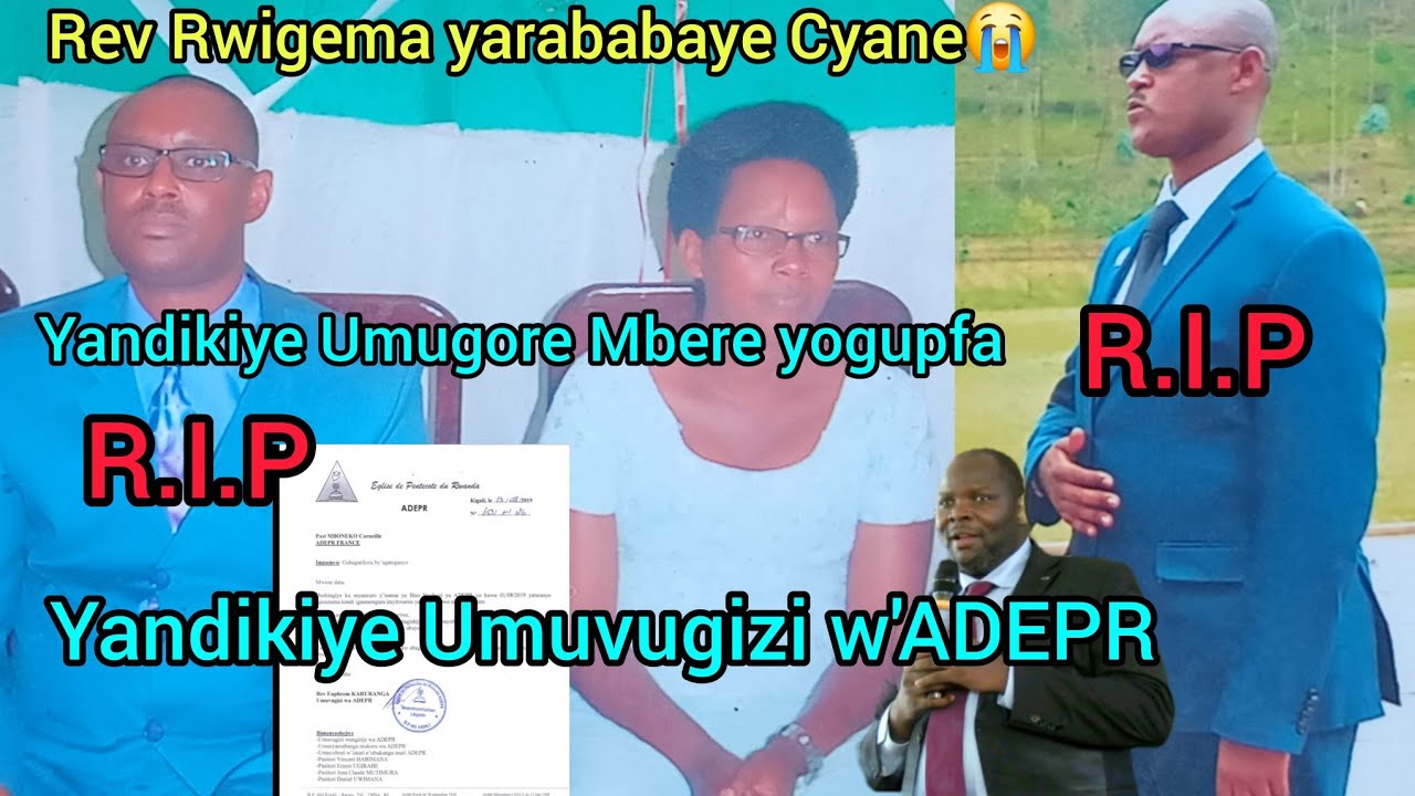 DUSOME URWANDIKO Rev RWIGEMA YANDIYE UMUGORE WE N'ADEPR BITEYE AGAHINDA
