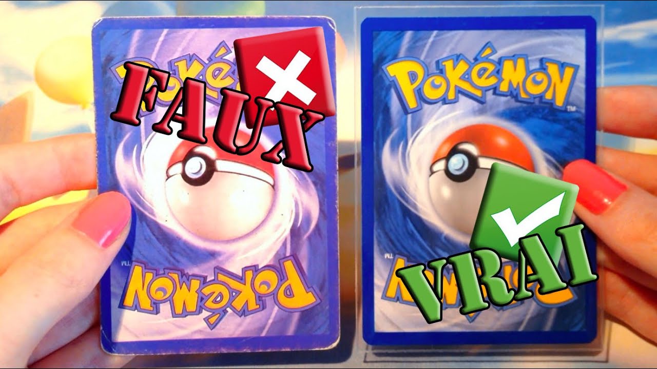 Comment reconnaitre une fausse carte Pokémon ? ◓ / Dissocier les raretés