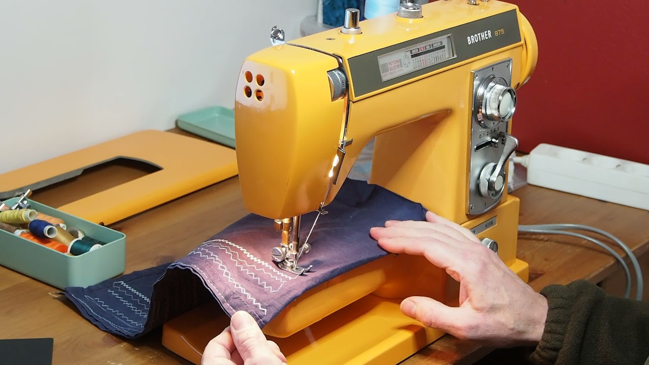 Brother 875 - hieno metallinen ompelukone