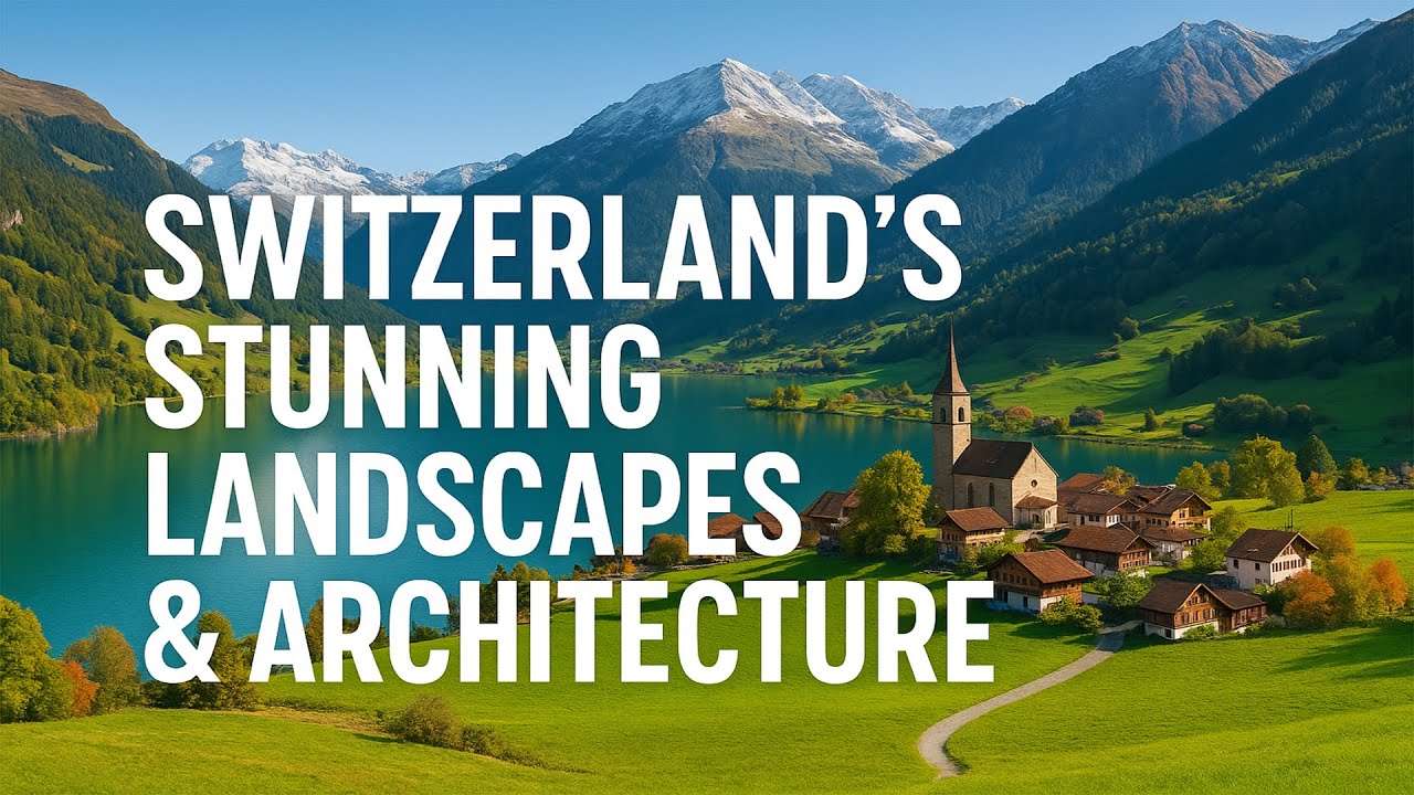 Switzerland&rsquo;s Stunning Landscapes & Architecture 🇨🇭✨ | Where Nature Meets Elegance
