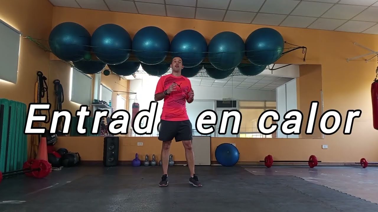 Calentamiento  (entrenamiento en casa)