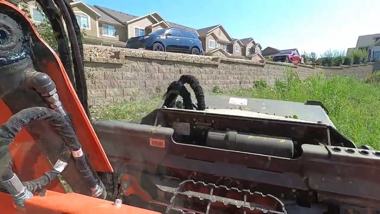 SVL75 Mowing Steep Slopes