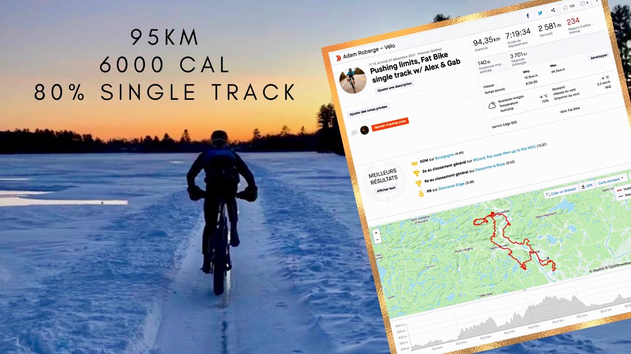 THE HARDEST FAT BIKE RIDE I EVER DID + How to Stay Warm in Winter (AR day in a life)