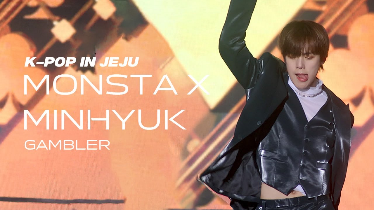 [4K] K-POP IN JEJU MONSTA X 민혁 'GAMBLER' Focus