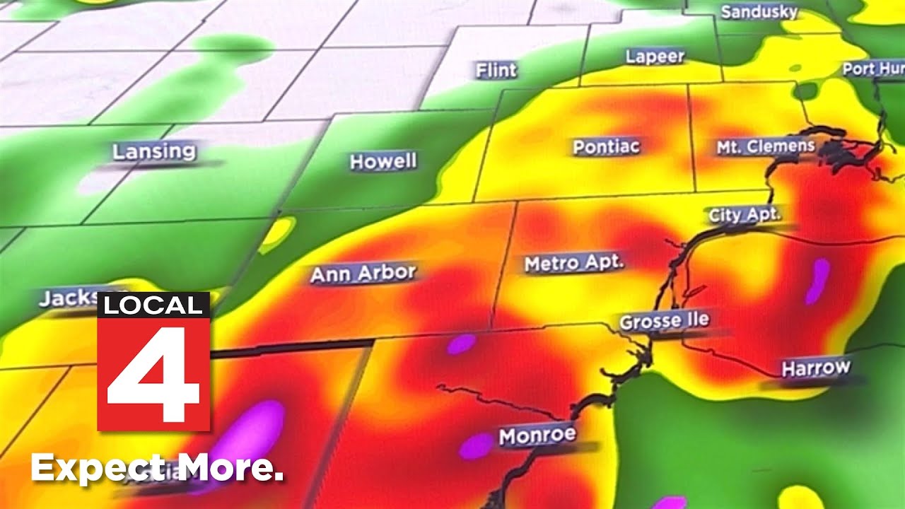 Severe storms possible in Metro Detroit on Tuesday night -- Here's what to expect