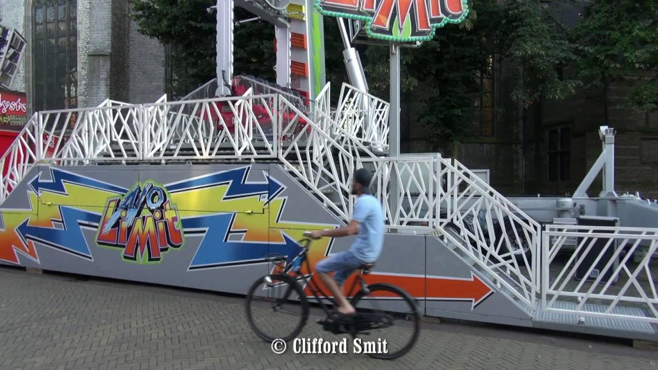 Kermis Alkmaar 2016 Transport en opbouw Deel 9