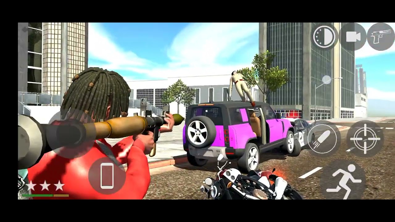 Cops firing vs Car Jump Indian bike driving3d Franklin spiderman slide gulli kaddu hulk granny gta 5