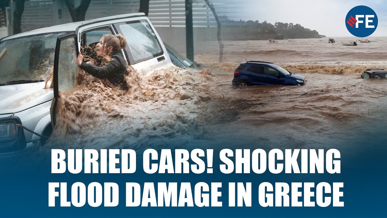 Athens Flood Disaster: Deadly Flash Rains Wreck Glyfada | Greece Weather Emergency