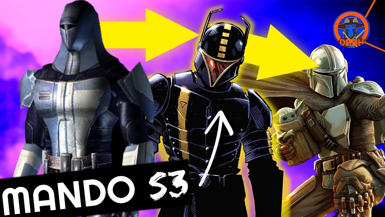 how Mandalorian armor EVOLVED from the Neo Crusaders to Din Djarin