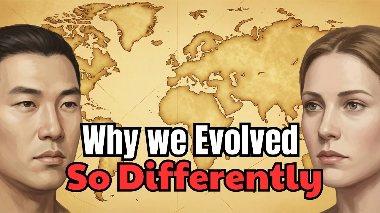 Why Did Asians And Europeans Evolve So Differently? Mystery Explained | HISTORY FOR SLEEP