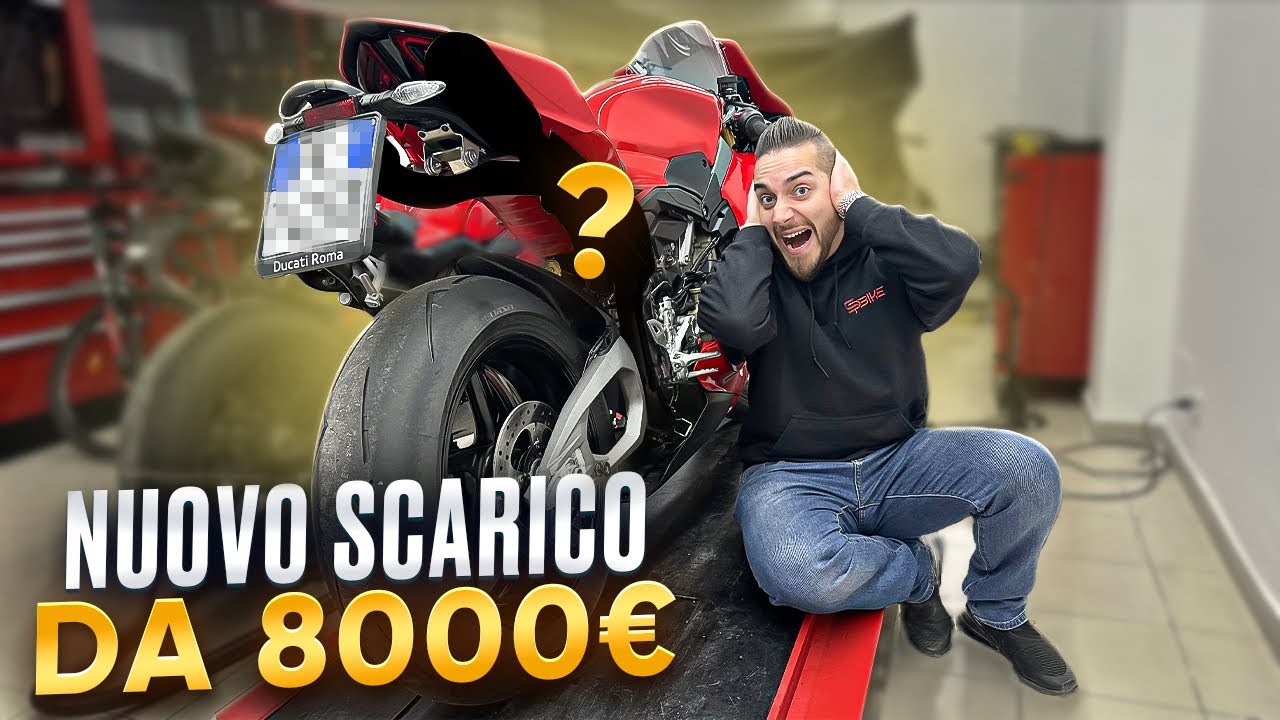 NUOVO SCARICO DA 8000€ per la PANIGALE V4