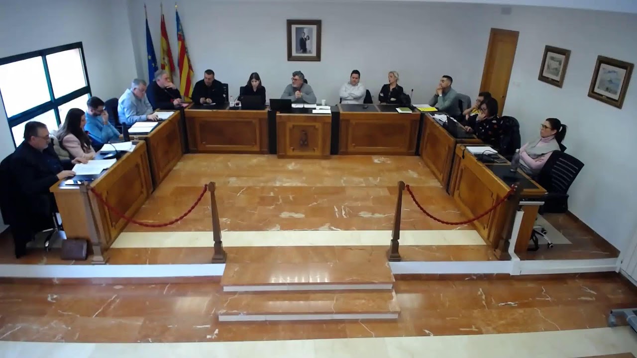 Ple extraordinari del dia 14 de març de 2025 de l'Ajuntament de la Vila de Muro