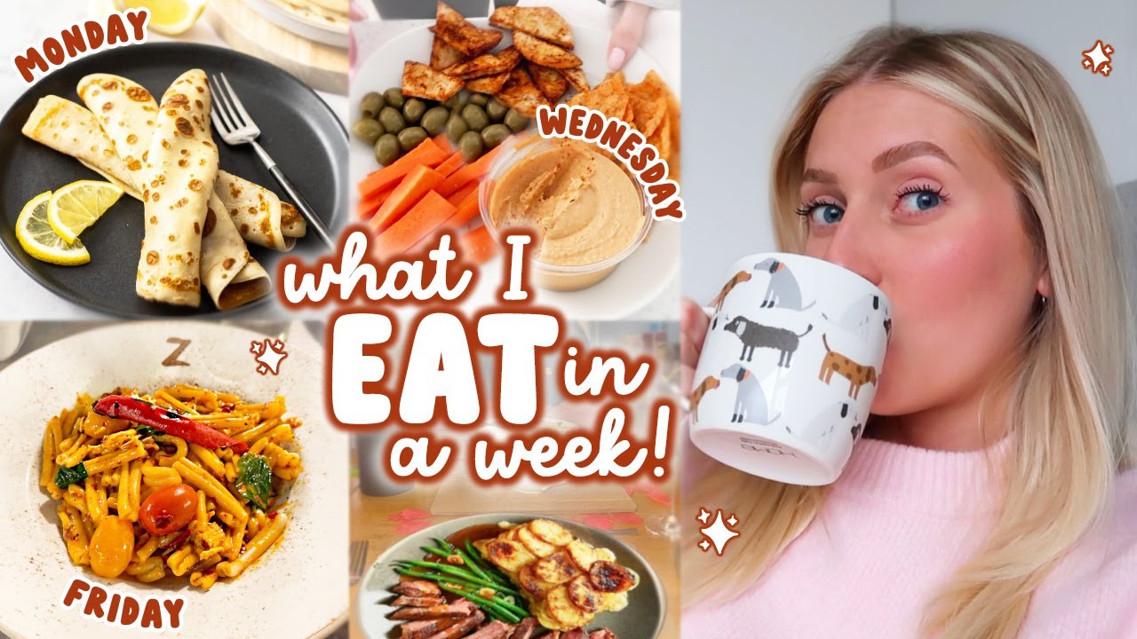 что я ем за НЕДЕЛЮ 🥞🍝 (при участии самой обычной диеты) VLOG!