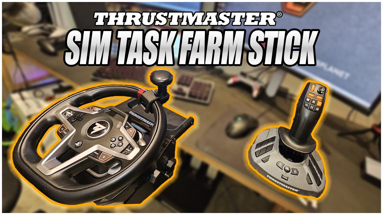 Лучший джойстик для Farming Simulator — обзор Thrustmaster Sim Task Farm Stick