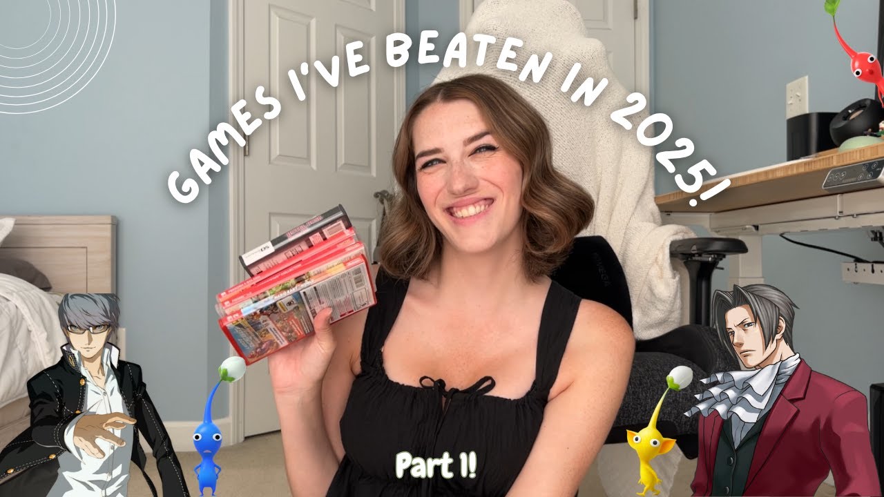 Games I've Beaten in 2025 | part 1!