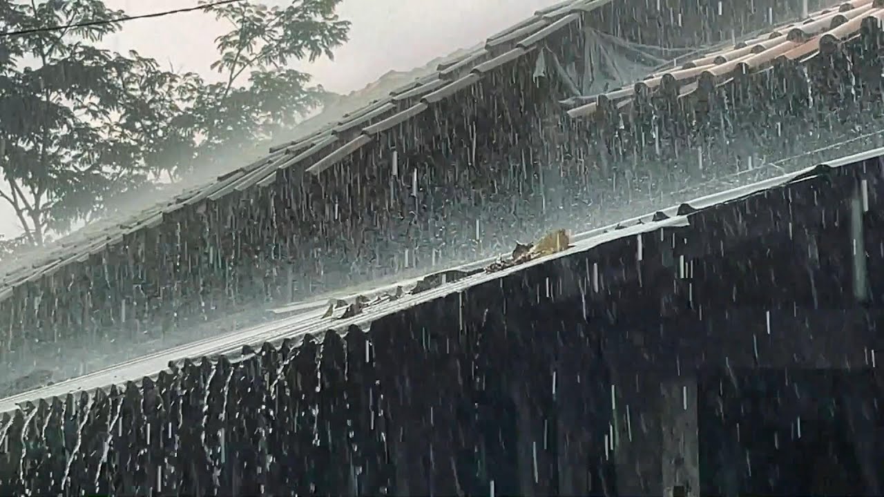 🔴 Heavy Rain to Sleep FAST  Powerful Rain LIVE #3