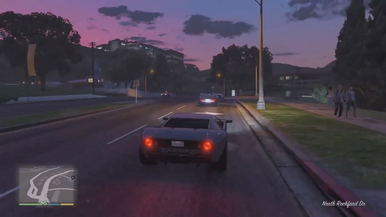Grand Theft Auto V Enhanced PS5 Pro 4K HDR 60FPS Test Video 2