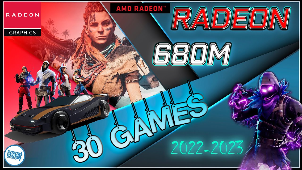 RDNA 2 Radeon 680m in 30 Games   | Ryzen 7 6800H, R9 6900HS, R9 6980HX GPU Test | 2022