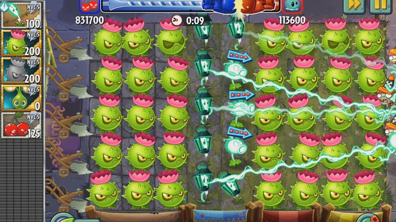 Plants vs Zombies 2 Batallaz Online #56 - Cardo electrisante