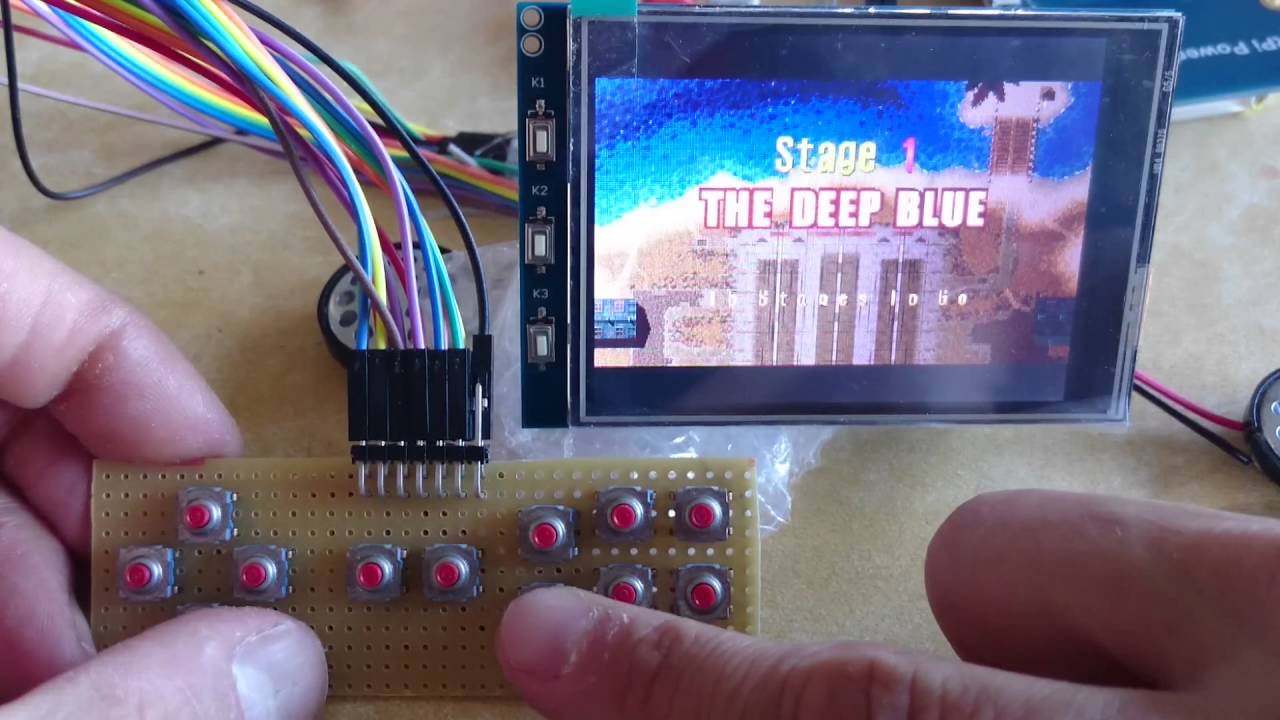 Portable arcade project on recalbox 4.1