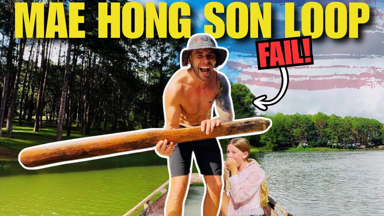 Thailand Road Trip Gone Wrong! 😬 Mae Hong Son Loop Fails as a Full Time Travelling Family