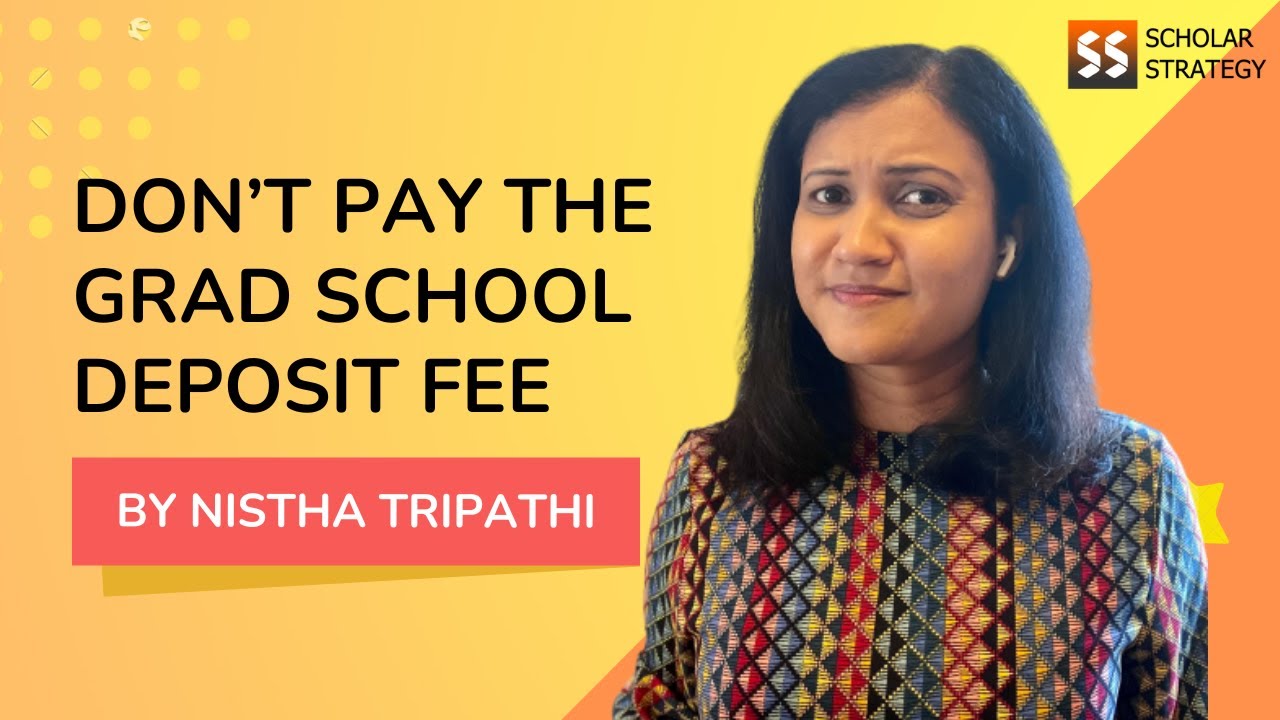 How to get extensions on university tuition deposit fee deadlines | Study Abroad | Nistha Tripathi