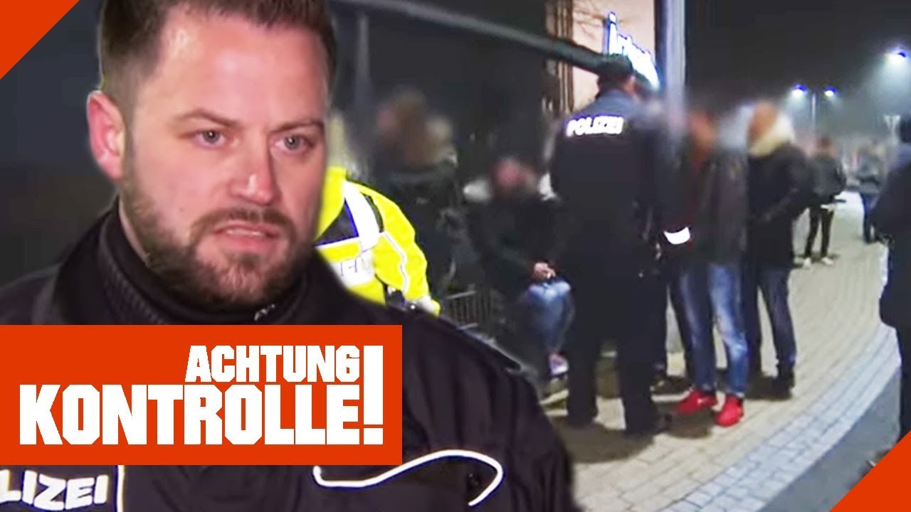 Kein Respekt vor Polizei: Aggressiver Mann geht Polizei an 1/2 | Achtung Kontrolle | Kabel Eins