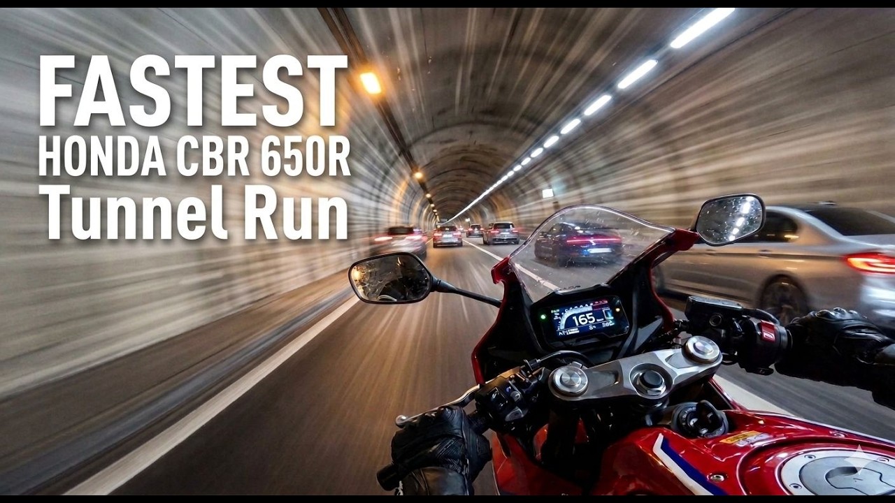 Fastest Honda CBR 650R Ever | Night Run | IXIL Carbon Full System Exhaust