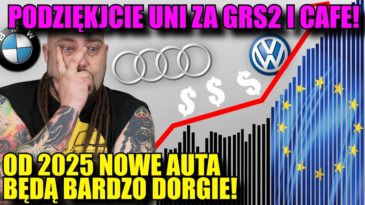 PODZIĘKUJCIE UNI! Od 1 stycznia Wszystkie NOWE AUTA BARDZO PODROŻĘJĄ! CAFE I GRS2