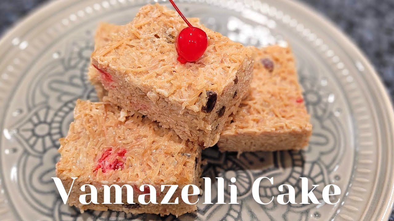 Guyanese Vamazelli Cake || Vermicelli Cake- Episode 311