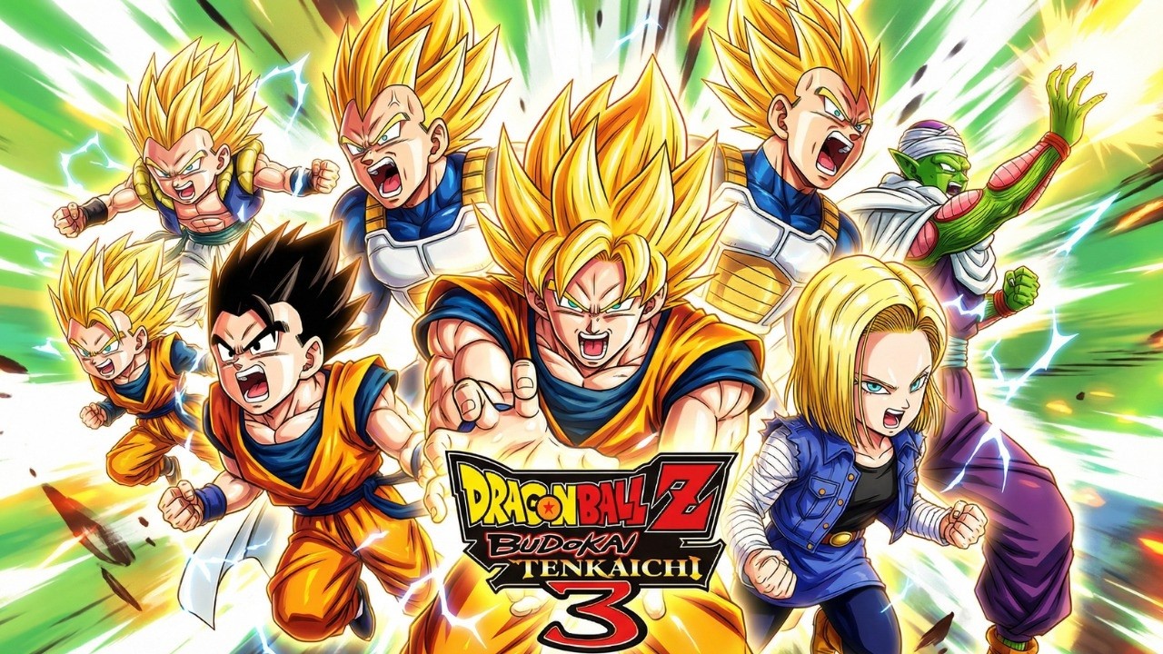 BUDOKAI TENKAICHI 3 COM AMIGOS- 