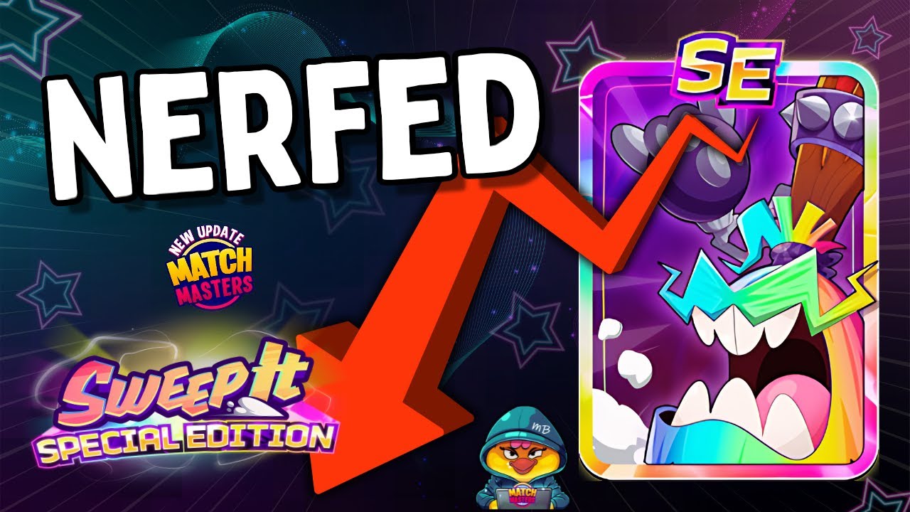 STILL GOOD AFTER BUFF? TESTING SE SWEEP with REDUCED POWER | Match Masters PVP Random Studio